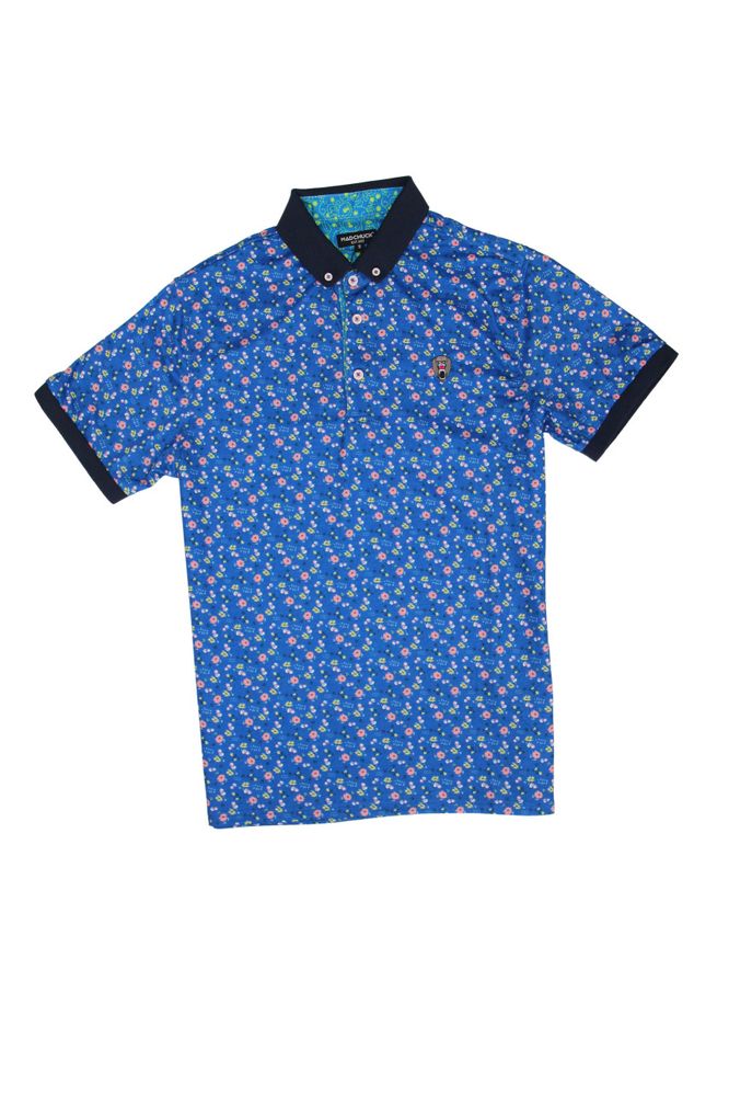 M.CHUCK PRINT POLO S/S BL211441