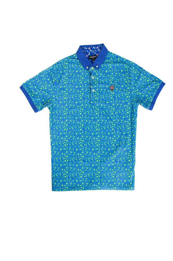 M.CHUCK PRINT POLO S/S BL211445