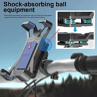 Rotating Handle-Bar Phone Holder