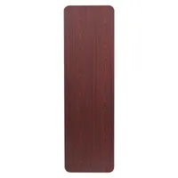 Foot High Pressure Mahogany Laminate Folding Training Table