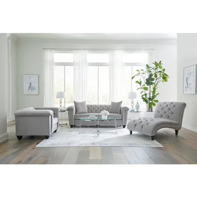 Hampton Silver Sofa & Chair