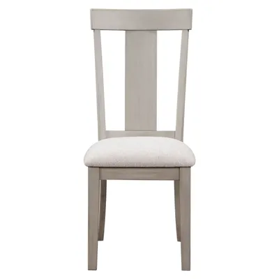 Dayton Upholstered Side Chair Gray