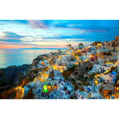 SANTORINI GREECE GLASS