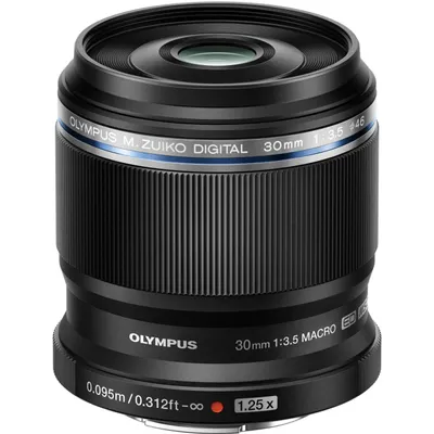 Olympus M.Zuiko Digital ED 30mm f/3.5 Macro Lens - V312040BU000