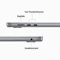 Apple MacBook Air 15” Laptop - Space Gray - MQKP3LLAC