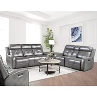 Empire 2PC Reclining Sofa & Loveseat