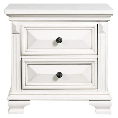 Calloway Antique White Nightstand