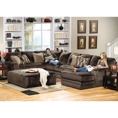 Everest Sectional - Armless Sofa, Left Arm Facing Sofa & Right Side Facing Chaise