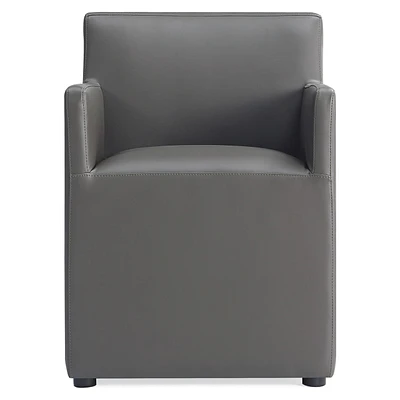 Anna Dining Armchair in Pewter