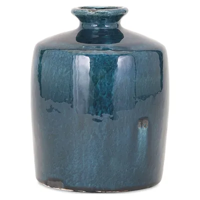 Arlo Small Blue Vase
