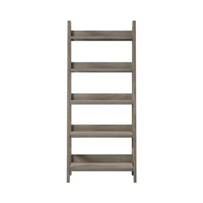 Thornton Ladder Bookcase Gray