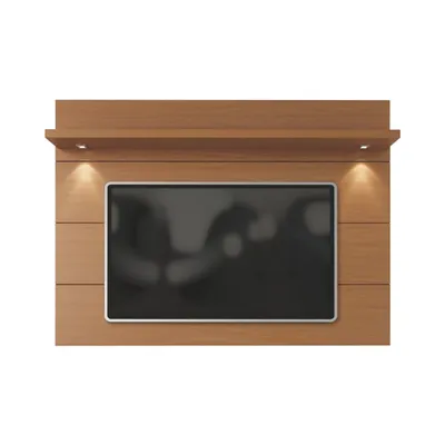 Cabrini Floating Wall TV Panel in Maple Cream