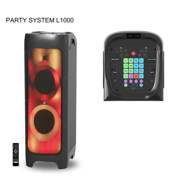 Compra Altavoz inalámbrico Bluetooth Party System L600B 1000W