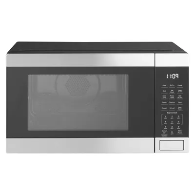 GE 1.0 cu. ft. Capacity Countertop Convection Microwave Oven with Air Fry - JES1109RRSS
