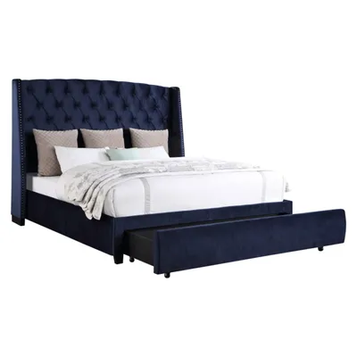 Chloe Collection King Storage Bed