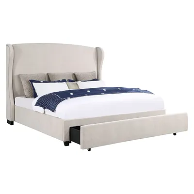 Claire Collection Queen Storage Bed