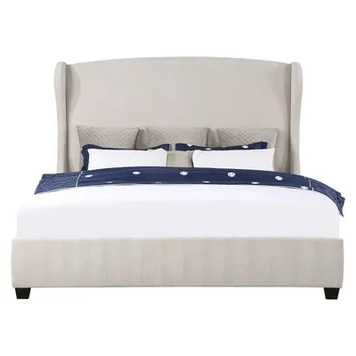 Claire Collection King Panel Bed