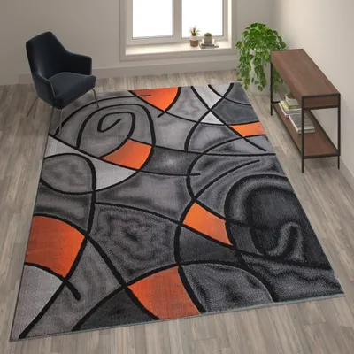 Jubilee Collection 8' x 10' Abstract Area Rug