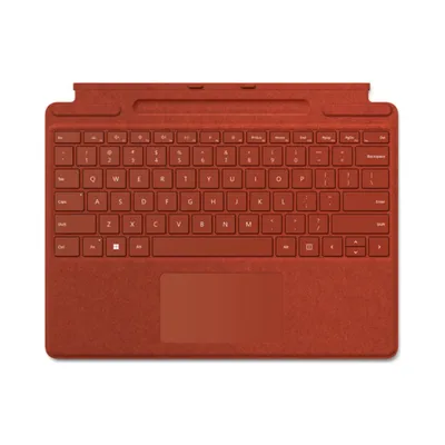 Microsoft Surface Pro Keyboard Poppy Red  / Design for Pro 8 & Pro X