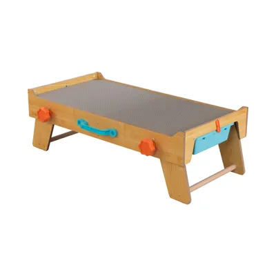 KidKraft Clever Creator Wooden Activity & Craft Table with Storage Bins