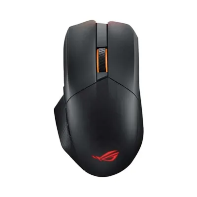 ASUS ROG Chakram X P708 Gaming Mouse - Bluetooth/Radio Frequency - USB 2.0, USB Type C - Optical - 11 Programmable Button(s) - P708ROGCHAKRAMX