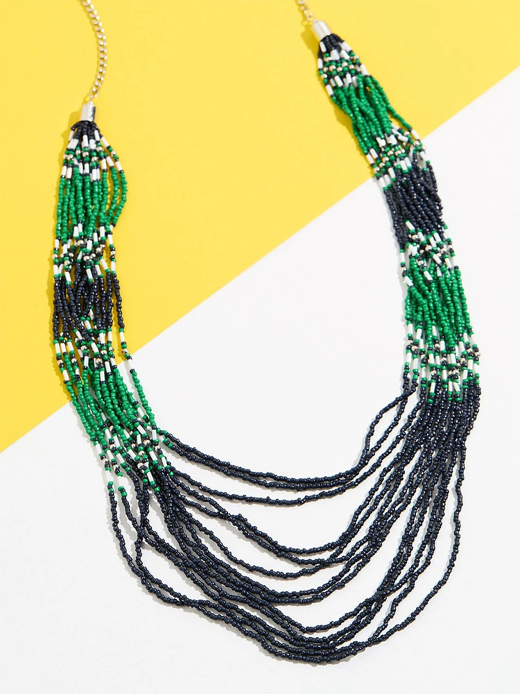 Long Multi-Layered Necklace