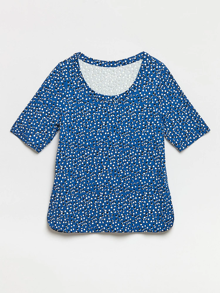 Petite Scoop Neck T-shirt