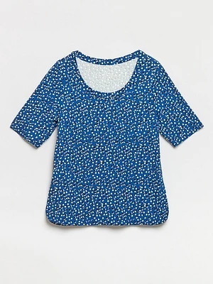 Petite Scoop Neck T-shirt