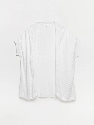 Petite Lightweight Pointelle Knit Cover Up