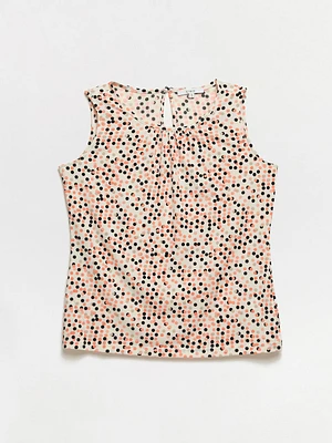 Sleeveless Soft Knit Top