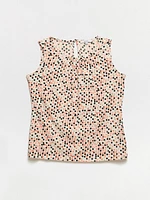 Sleeveless Soft Knit Top