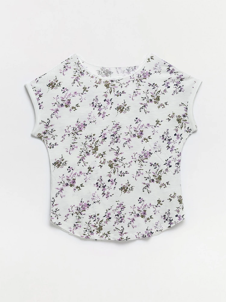 Petite Boat Neck T-Shirt