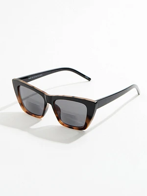Cat-Eye Bifocal Reader Sunglasses