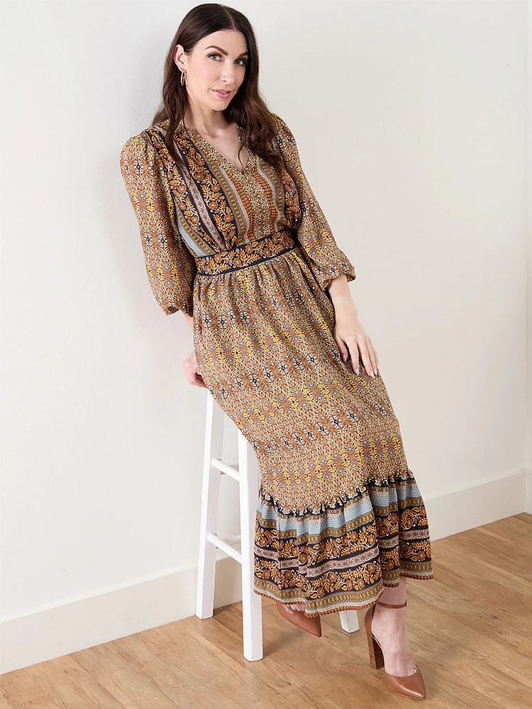 Peasant Maxi Dress