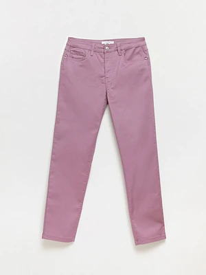 Lilly Slim Ankle Jeans Dusty Rose