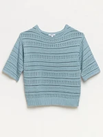 Crochet Pullover Sweater