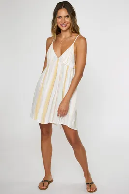 Saltwater Stripe Tank Cover-up