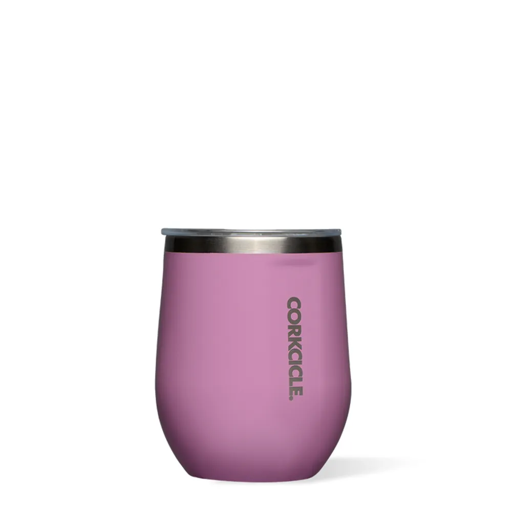 12oz Stemless Gloss Orchid