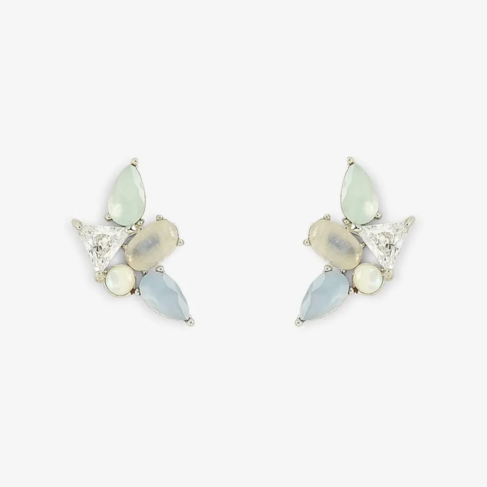 Skylar Gemstone Stud Earrings