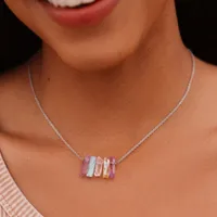 Rainbow Crystal Necklace