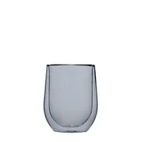 Stemless Glass Set (2) Grey