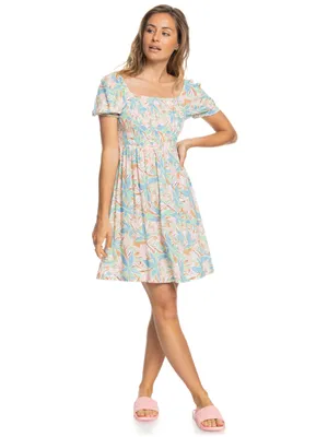 Hello Petal Woven Mini Dress