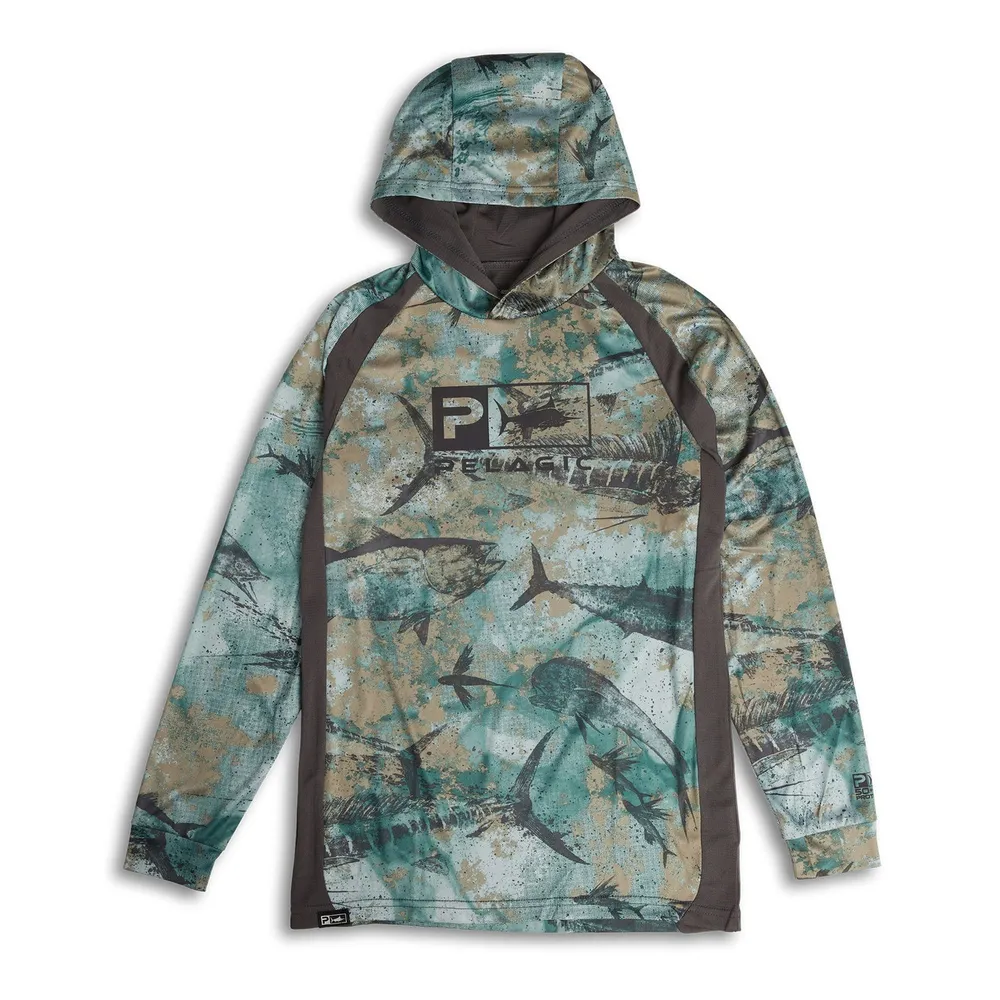 Youth Vaportek Hooded Shirt