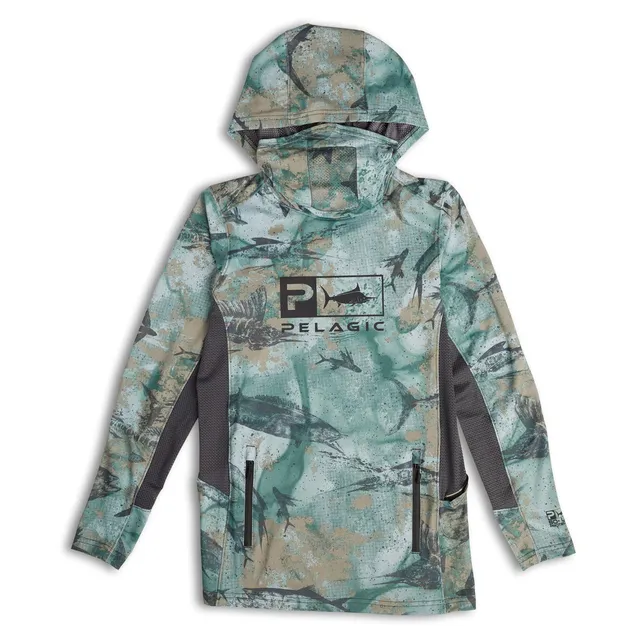 Pelagic Youth Exo-Tech Hooded Shirt