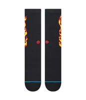 Flammed Crew Socks