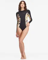 Core Mock Neck L/S Swimsuit 1