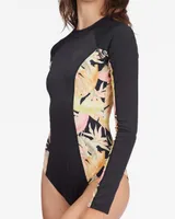 Core Mock Neck L/S Swimsuit 1