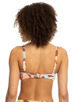 Floraldelic Printed Bikini Top