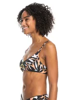 Hibiscus Wave Printed Bralette