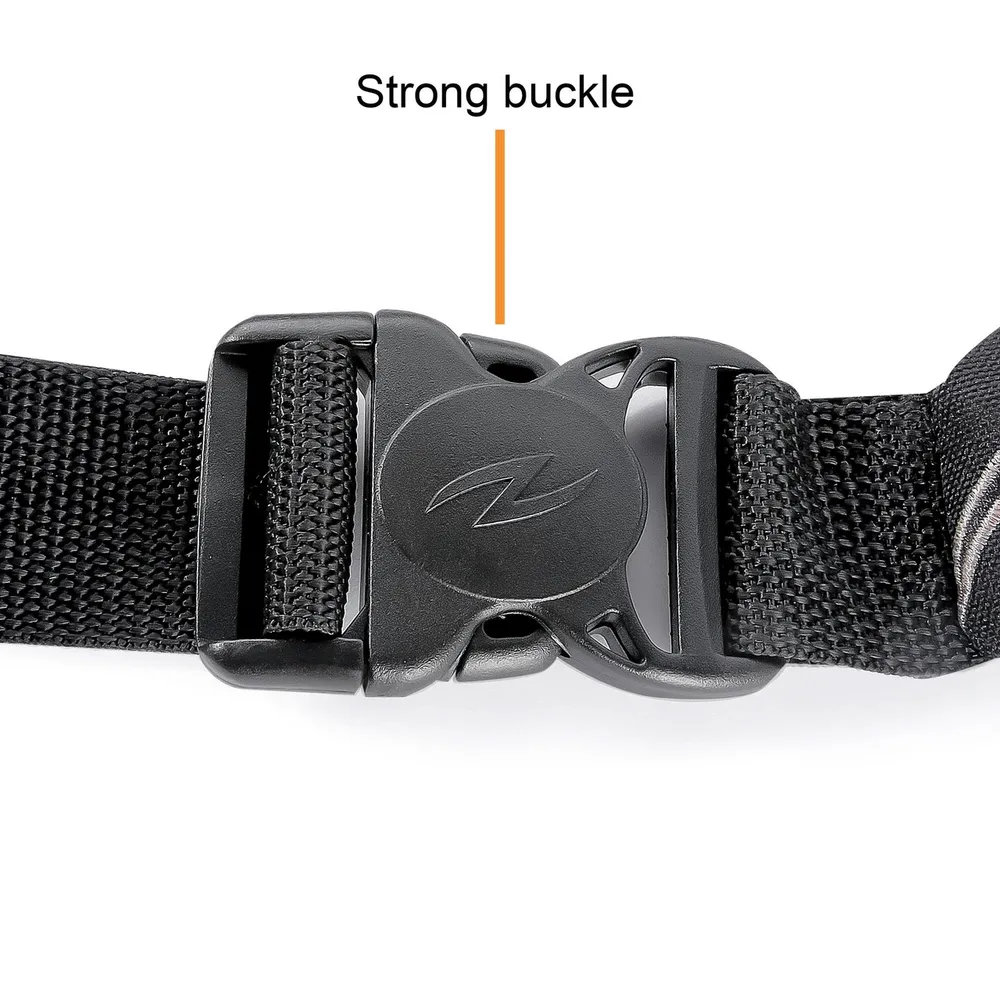 Small Fanny Pack Black Silver